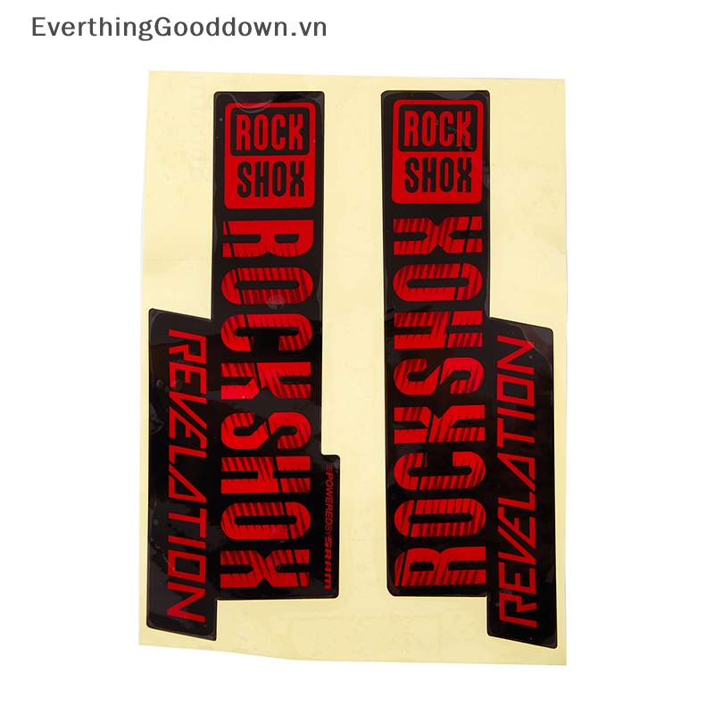 Miếng Đề Can Dán Phuộc Trước Xe Đạp Địa Hình Rock Shox SID Road MTB