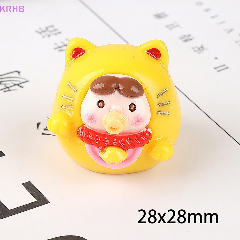 Mèo May Mắn Bằng Nhựa Resin Dễ Thương Dùng Trang Trí Bảng Điều Khiển Xe Hơi Mới