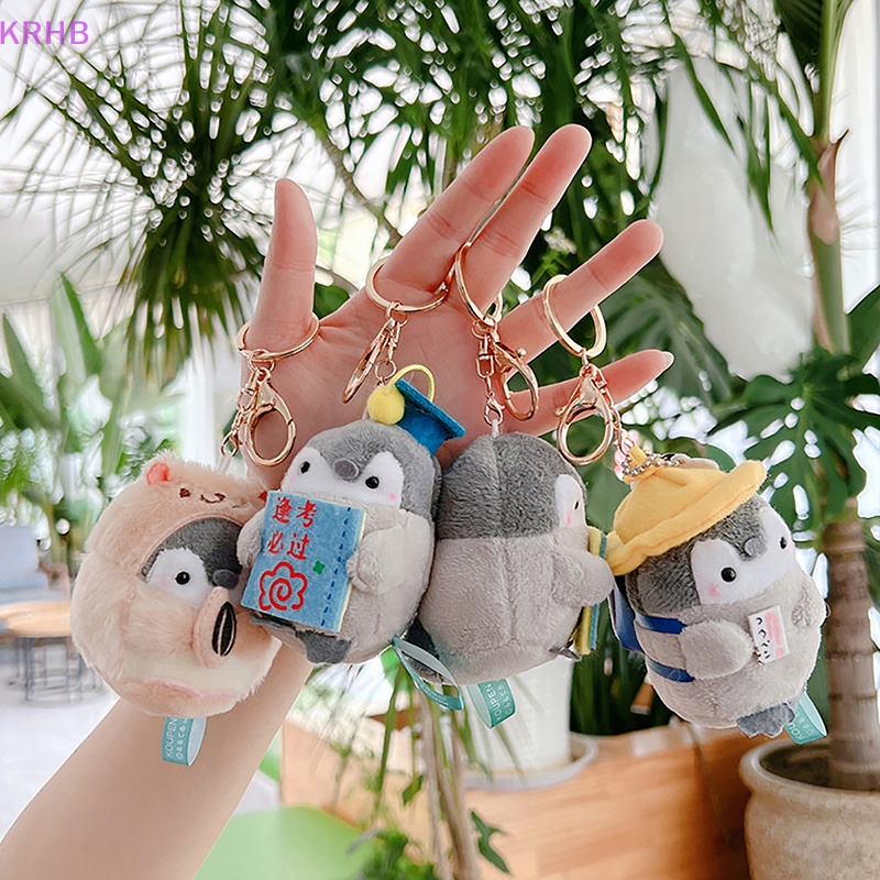 Móc Khóa Hình Chim Cánh Cụt Nhồi Bông Dễ Thương Mới