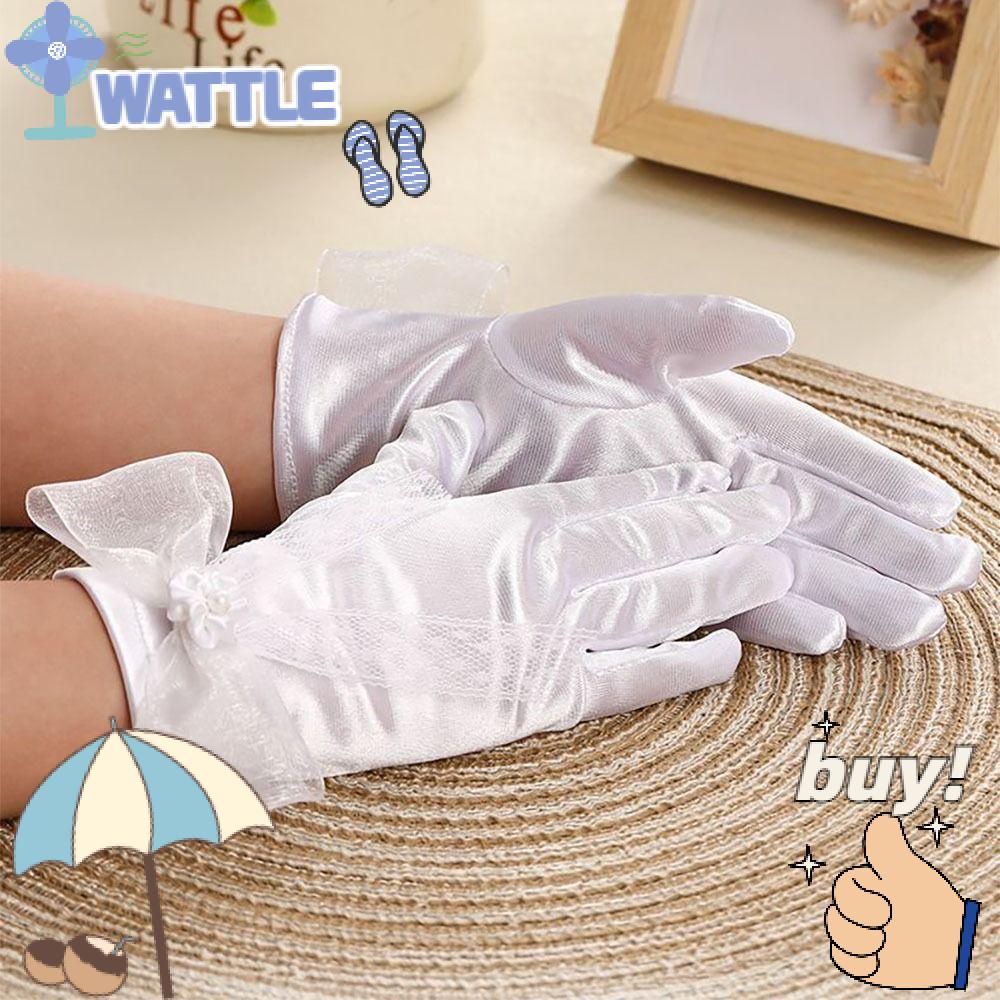 Găng Tay Công Chúa Dáng Dài Thời Trang Biểu Diễn Nhảy Múa Cho Bé Gái