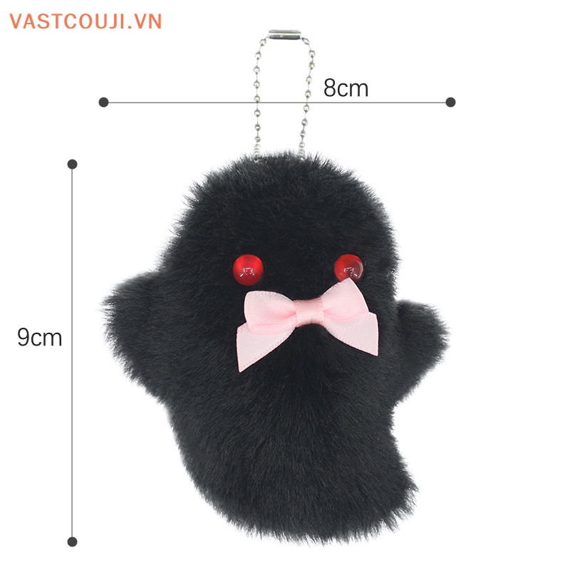 Móc Khóa Hình Ma Nhồi Bông Đáng Yêu