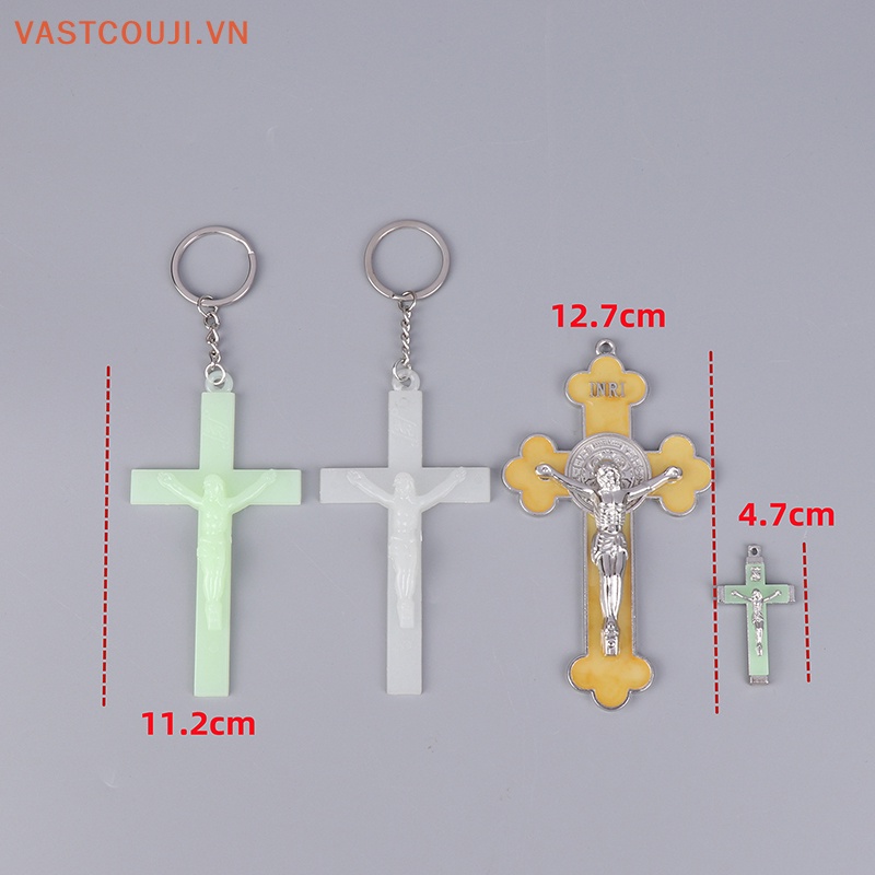 Móc Khóa Hình Chúa Jesus Phát Sáng Độc Đáo