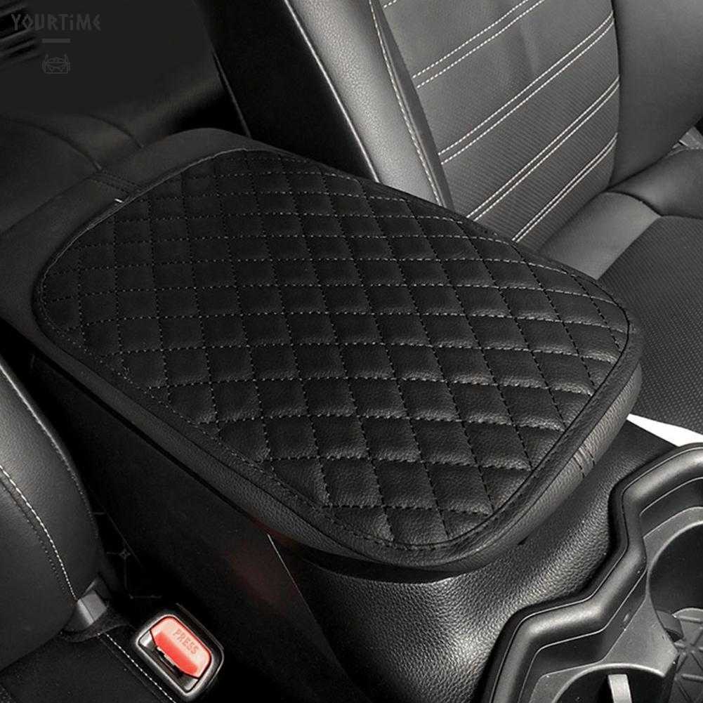 Vỏ Bọc Hộp Tỳ Tay Xe Hơi Kèm Dây Đai Co Giãn Chống Trượt Tiện Dụng