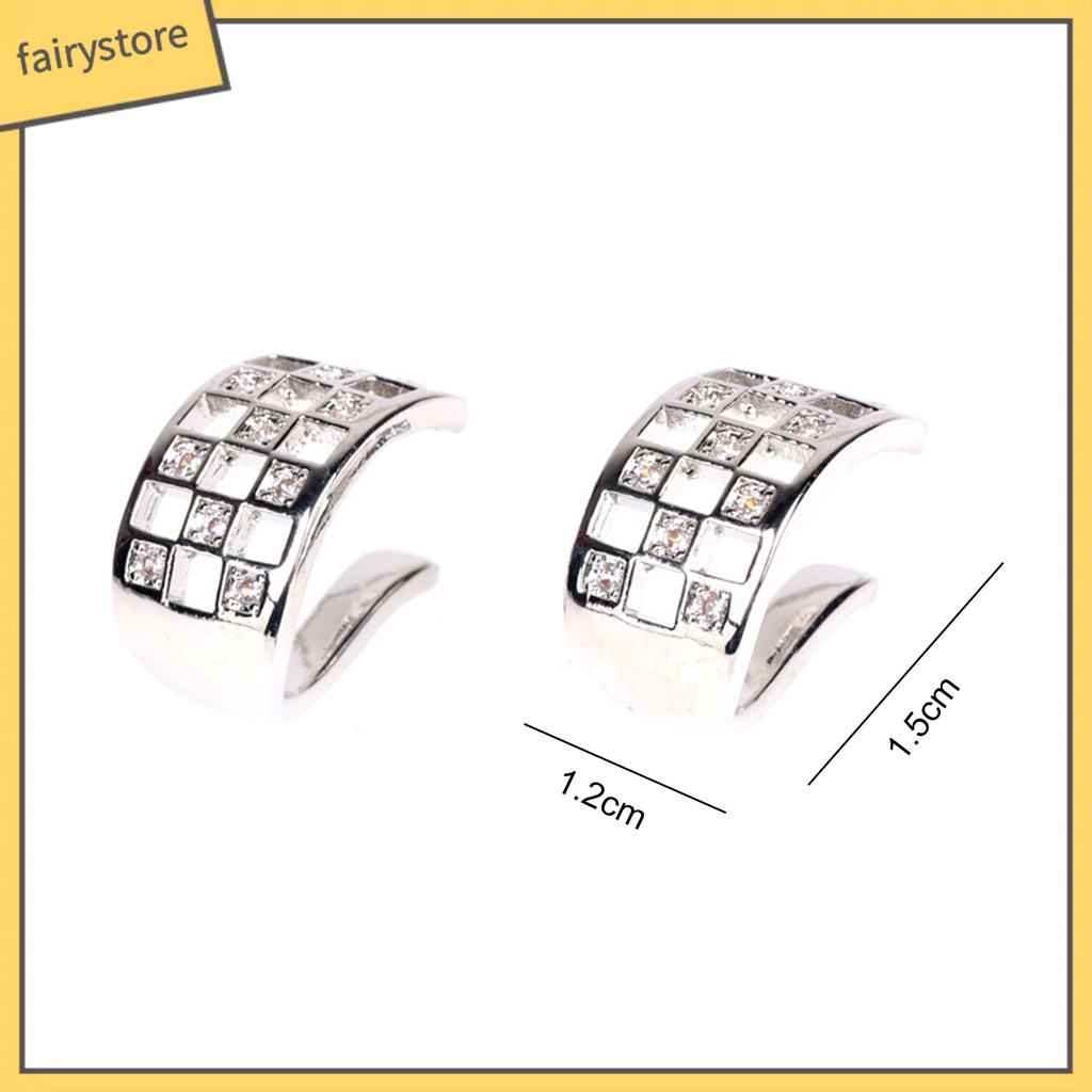 1 Đôi Bông Tai Thiết Kế Kiểu Bảng Điều Khiển Lỗ Thời Trang Cao Cấp Không Gây Dị Ứng Dành Cho Nữ