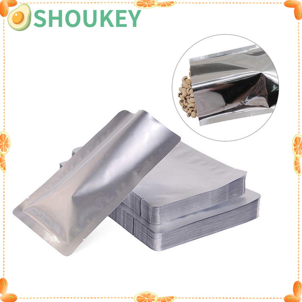 Set 100 Túi Lá Nhôm SHOUKEY|Túi Đựng Thực Phẩm Tiện Lợi Cho Nhà Bếp