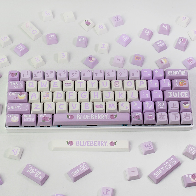 Nắp Đậy Bàn Phím Cơ amilo akko Tím Sáng Tạo Cá Tính Bằng PBT XDA