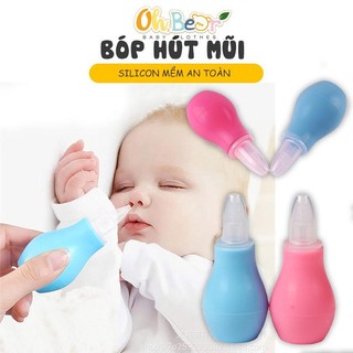 Bóp hút mũi silicon cho trẻ sơ sinh | oh bear | hpk1416