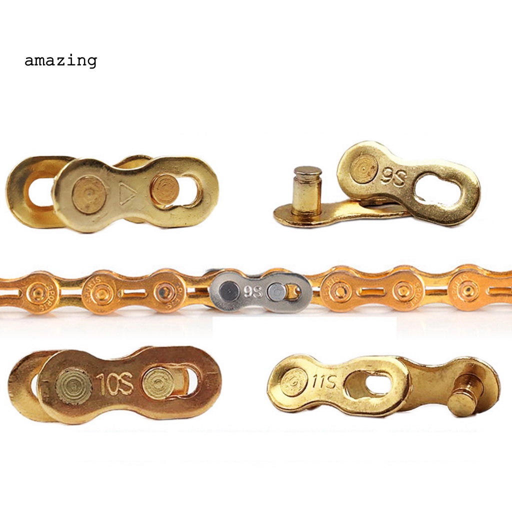 Bộ 2 Khóa Dây Sên Xe Đạp Leo Núi 6 / 7 / 8 / 9 / 10 / 11 Bằng Thép