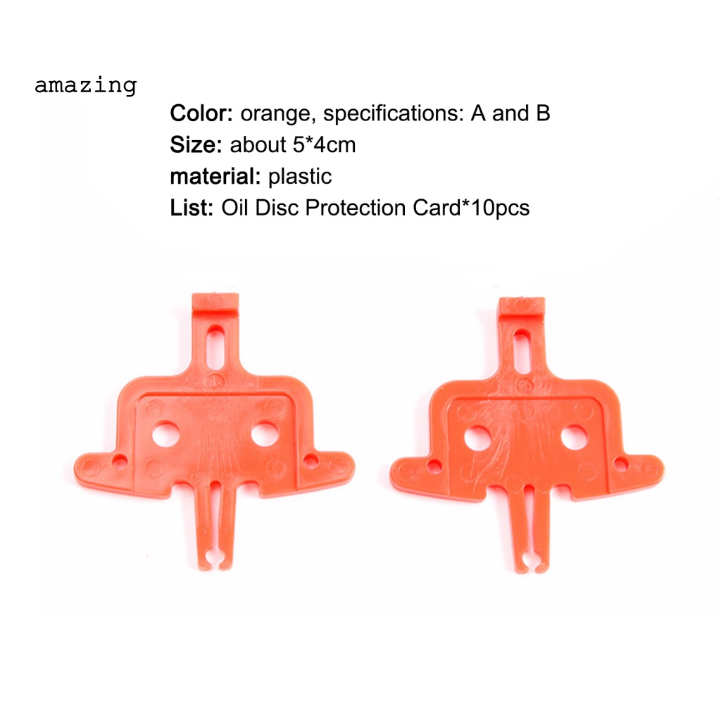 Set 10 Đệm Phanh Xe Đạp Chống Nứt &amp; Mài Mòn