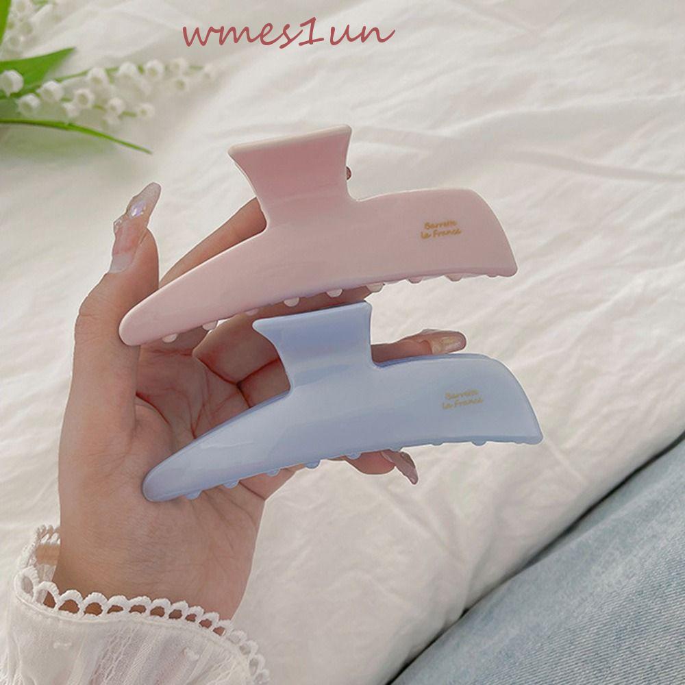 Kẹp Tóc Đuôi Ngựa Cỡ Lớn Thiết Kế Tinh Tế Thời Trang Cho Nữ WMES15H