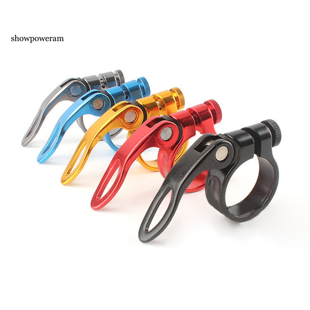 Vòng Kẹp Cố Định Yên Xe Đạp Leo Núi Bằng Hợp Kim Nhôm 31.8mm Tháo Lắp