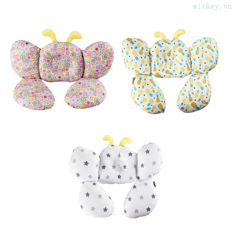 Gối Đôi Cố Định Đầu Mềm Mại An Toàn Cho Bé