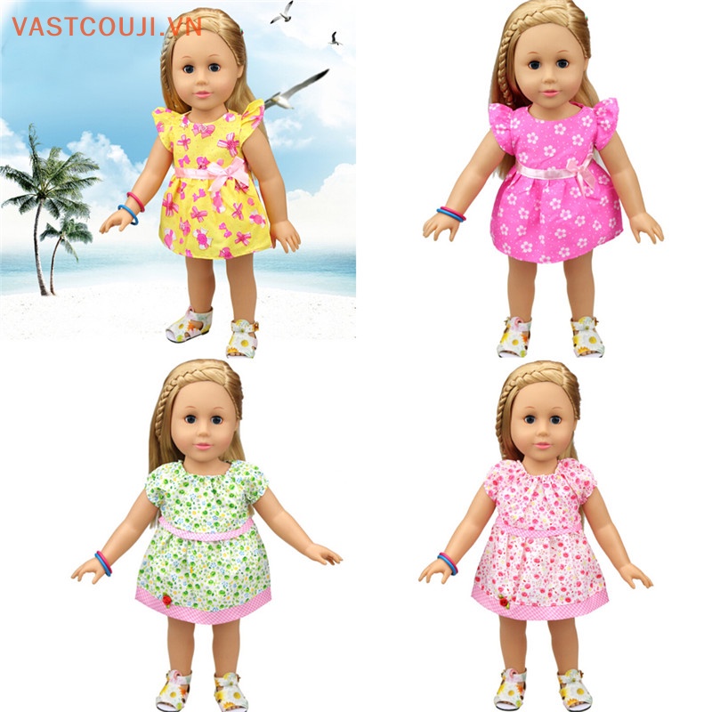 Đầm Xinh Xắn Cho Búp Bê American Girl 18 Inch 43cm