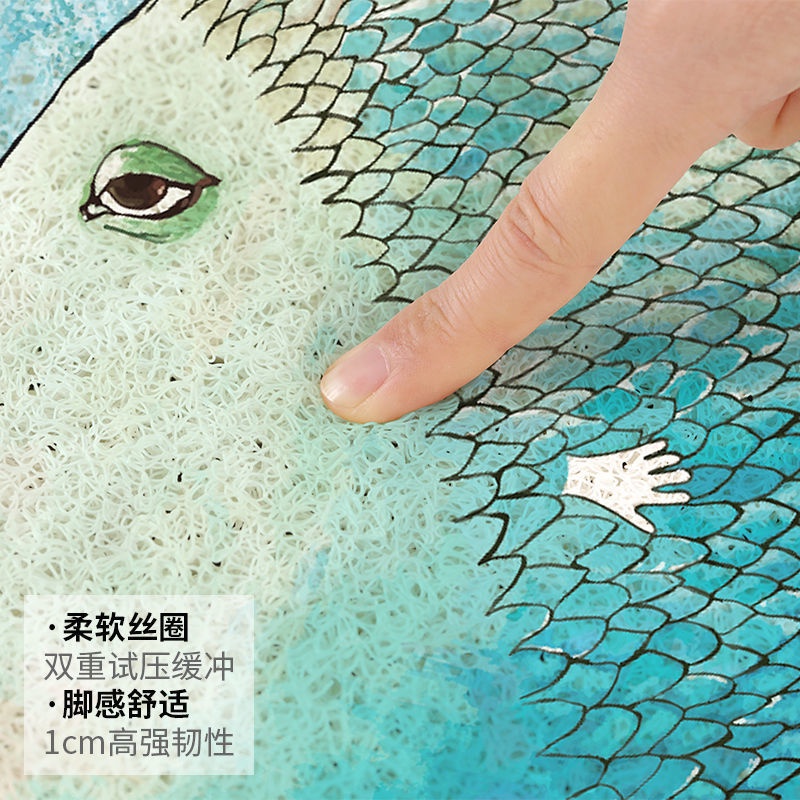 Thảm Lót Sàn Nhà Tắm / Toilet Chống Trượt Tiện Dụng