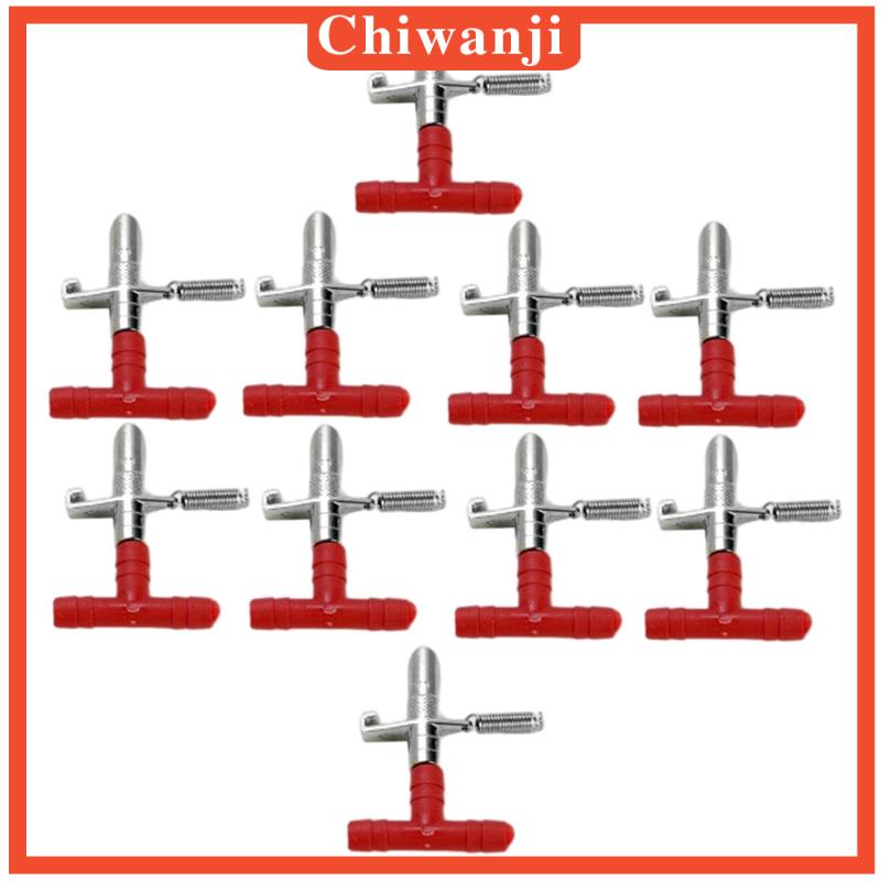 [Chiwanji] Set 10 Dụng Cụ Cho Máy Cho Thức Ăn Tự Động Rodent Guinea