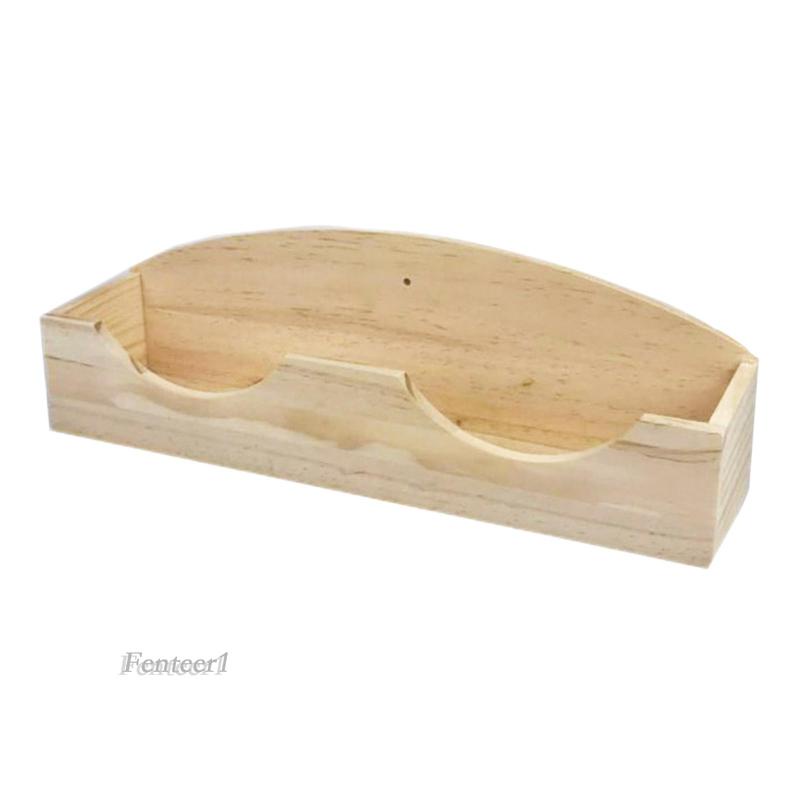 [Fenteer1] Giá Đỡ Bằng Gỗ Đựng Thức Ăn Cho Thỏ Hay Vật Nuôi Nhỏ