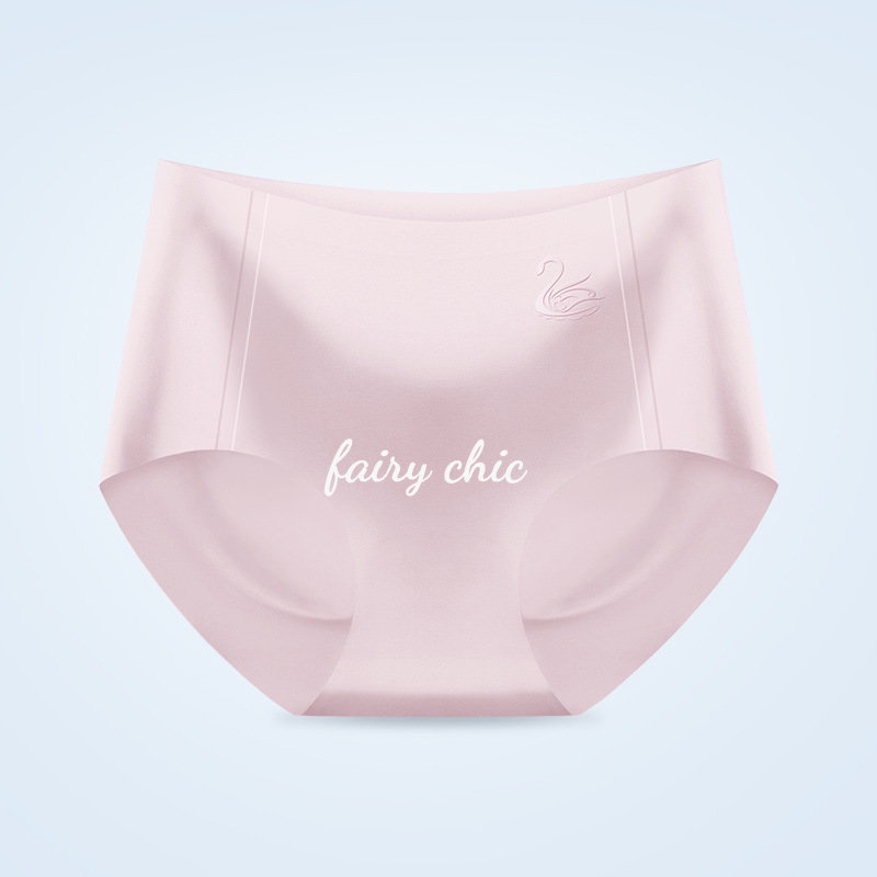 Quần Lót cotton 3D Lưng Vừa Không Đường May Kháng Khuẩn Cho Nữ