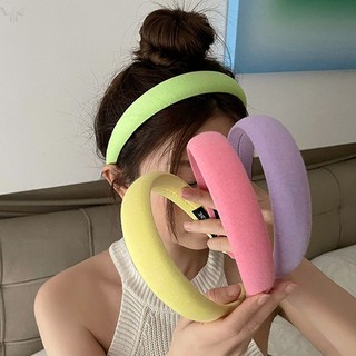 Băng Đô Cài Tóc Bằng Xốp Màu Kẹo Ngọt Dễ Thương