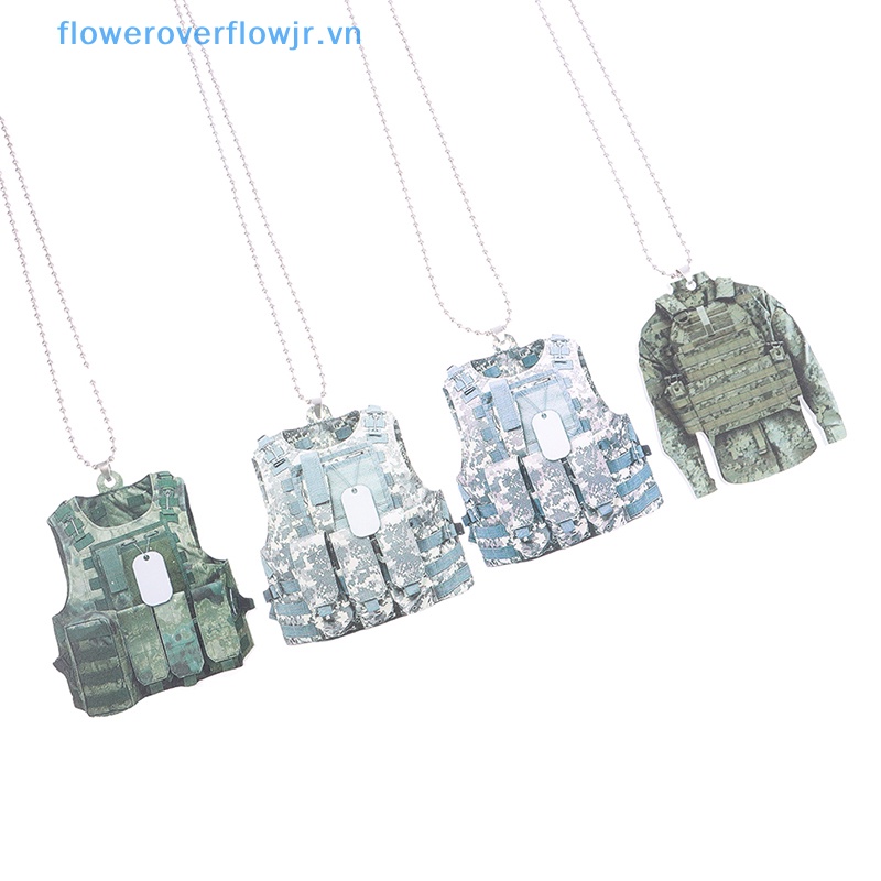 1 Móc Khóa Hình Nón Họa Tiết Rằn Ri Bằng Acrylic