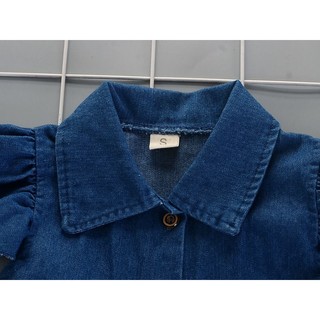 Đầm Denim MùA Hè Cho Bé GáI
