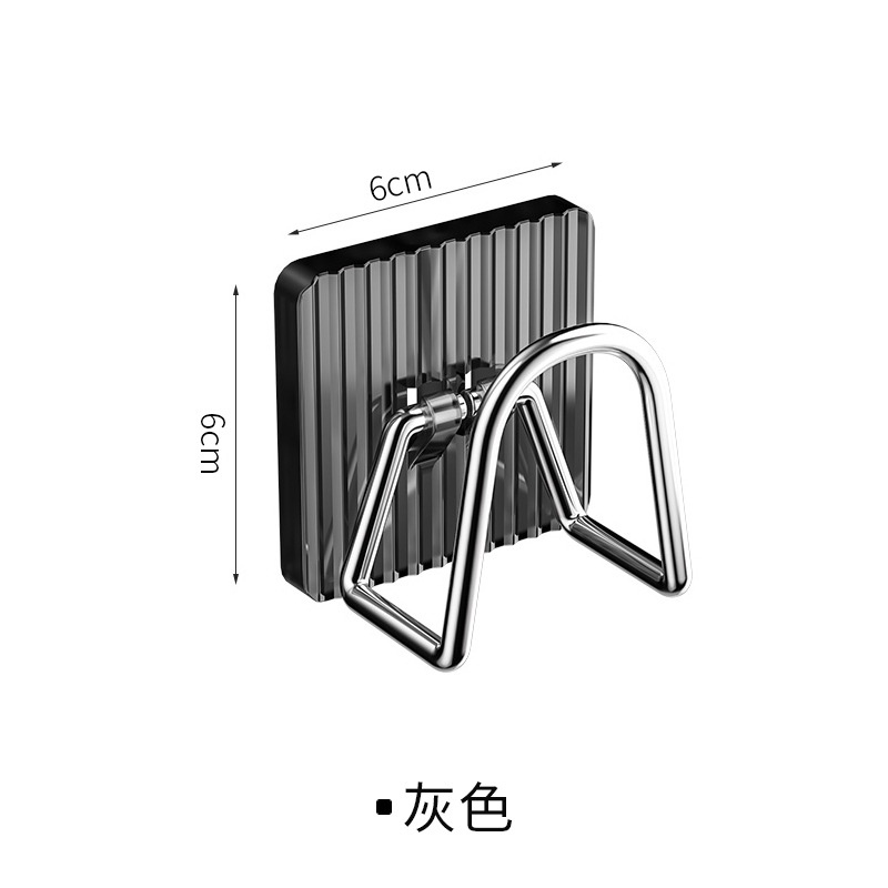 Giá Đỡ Miếng Bọt Biển Rửa Chén Tự Dính Bằng Thép Không Gỉ Tiện Lợi Dành Cho Bồn