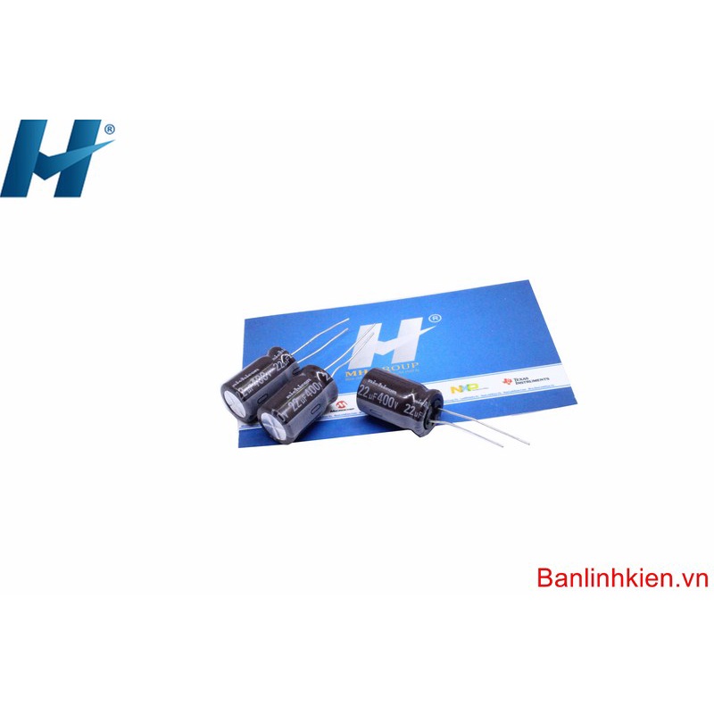 Tụ Hóa 22uF 400V 13x20MM