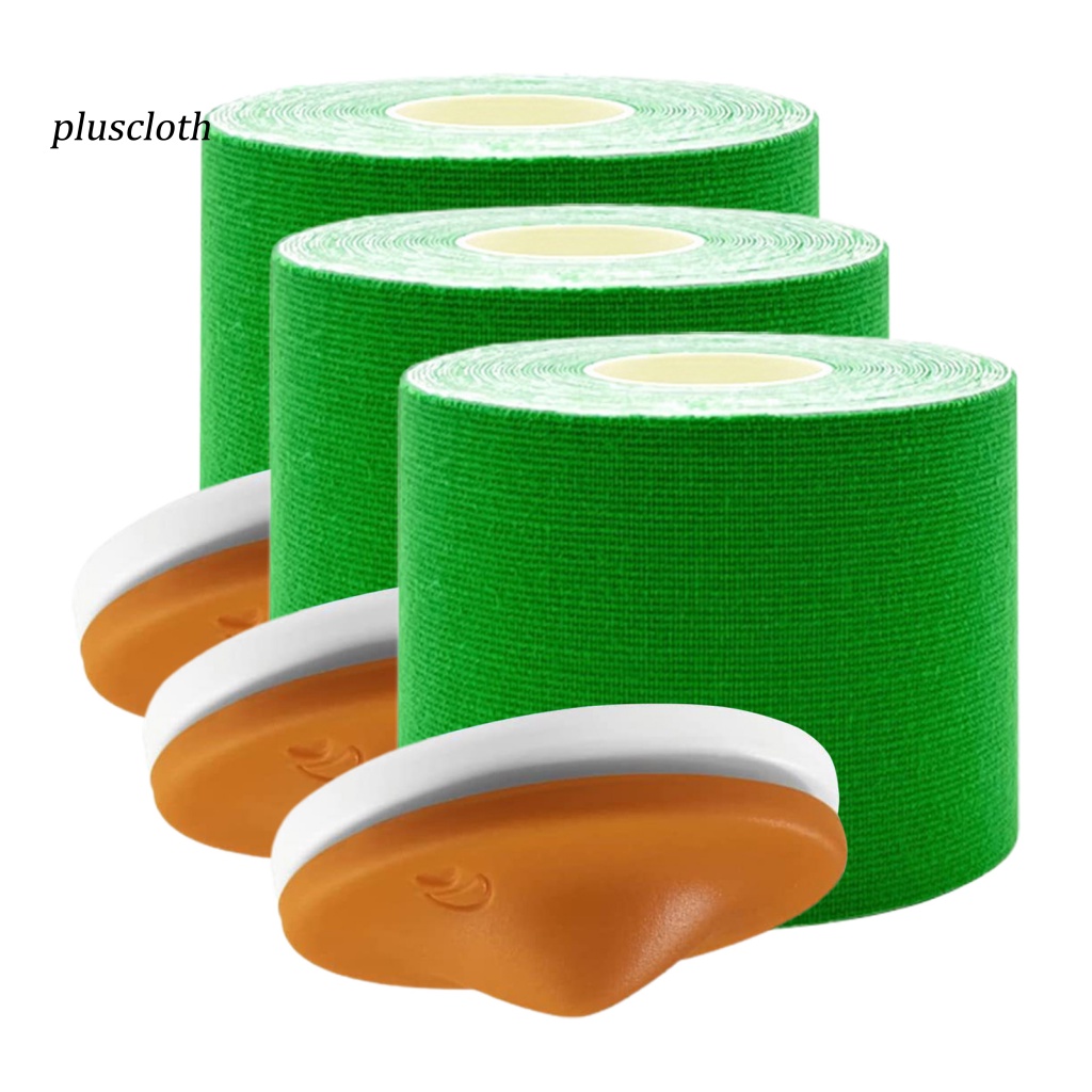 Bộ 3 Băng Dán Thể Thao 5cm Có Nút Kích Hoạt Giảm Đau Cơ Bắp