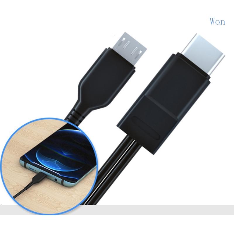 Dây Cáp Sạc Type-C Micro USB Đa Năng Dài 100cm 2