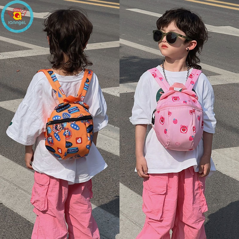 Ba Lô Đi Học Chống Thất Lạc Trọng Lượng Nhẹ In Họa Tiết Hoạt Hình Xinh Xắn Cho Bé