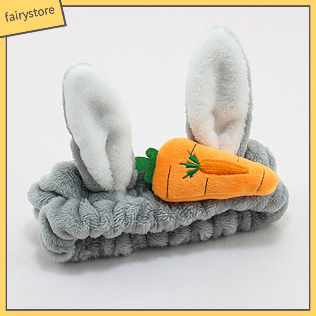 Băng Đô Cà Rốt / Mỹ Phẩm Hình Thỏ Hoạt Hình Dễ Thương Cho Nữ