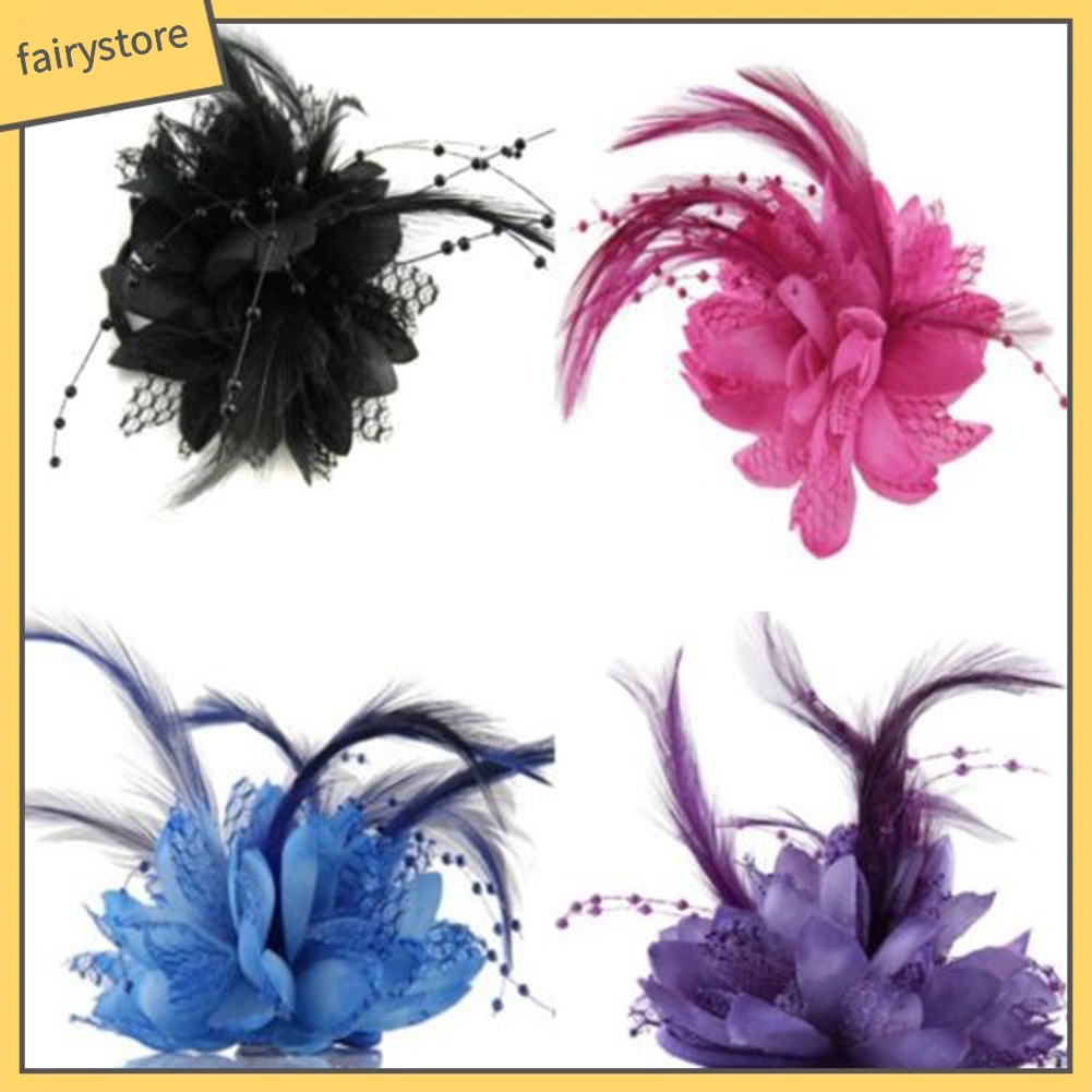 Kẹp Tóc Hình Bông Hoa Đính Đá Xinh Xắn Dành Cho Nữ