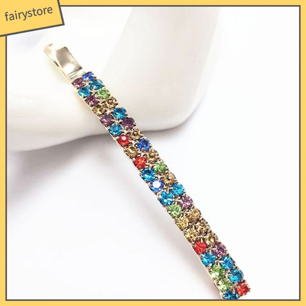 Kẹp Tóc Đính Đá Thời Trang Cho Nữ 1 Hàng