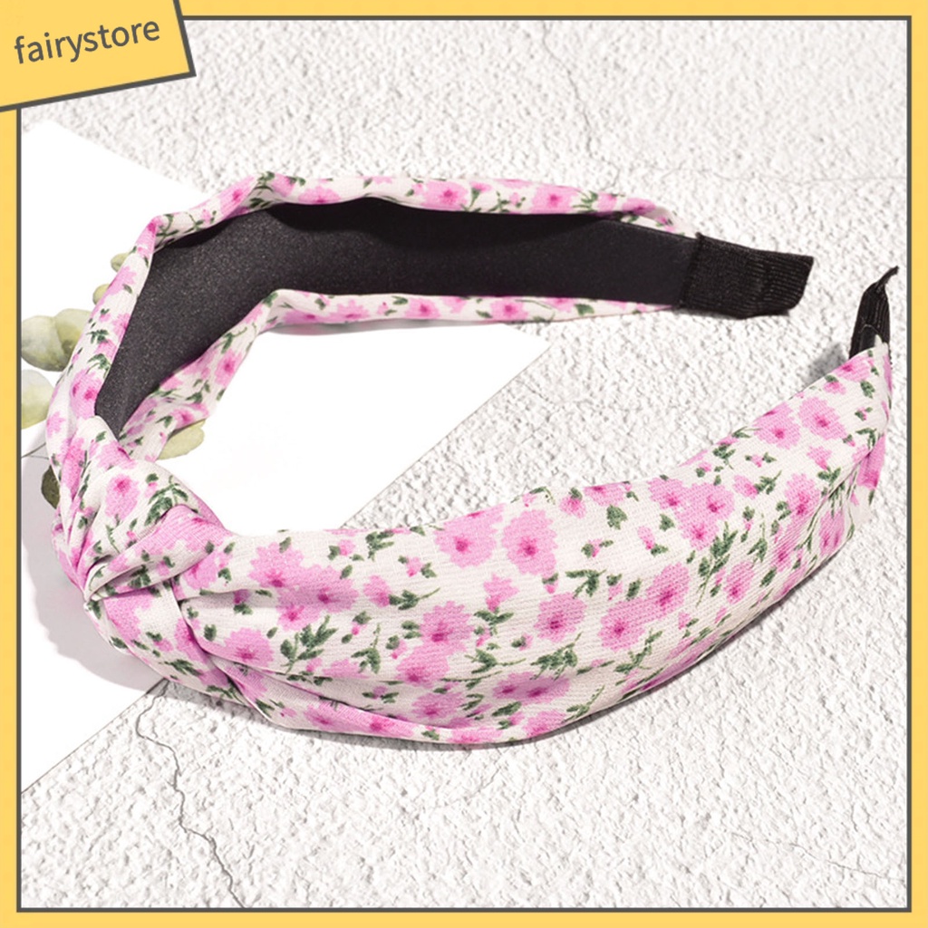 Băng Đô Thắt Nút Bản Rộng Tùy Chỉnh Thời Trang Cho Nữ