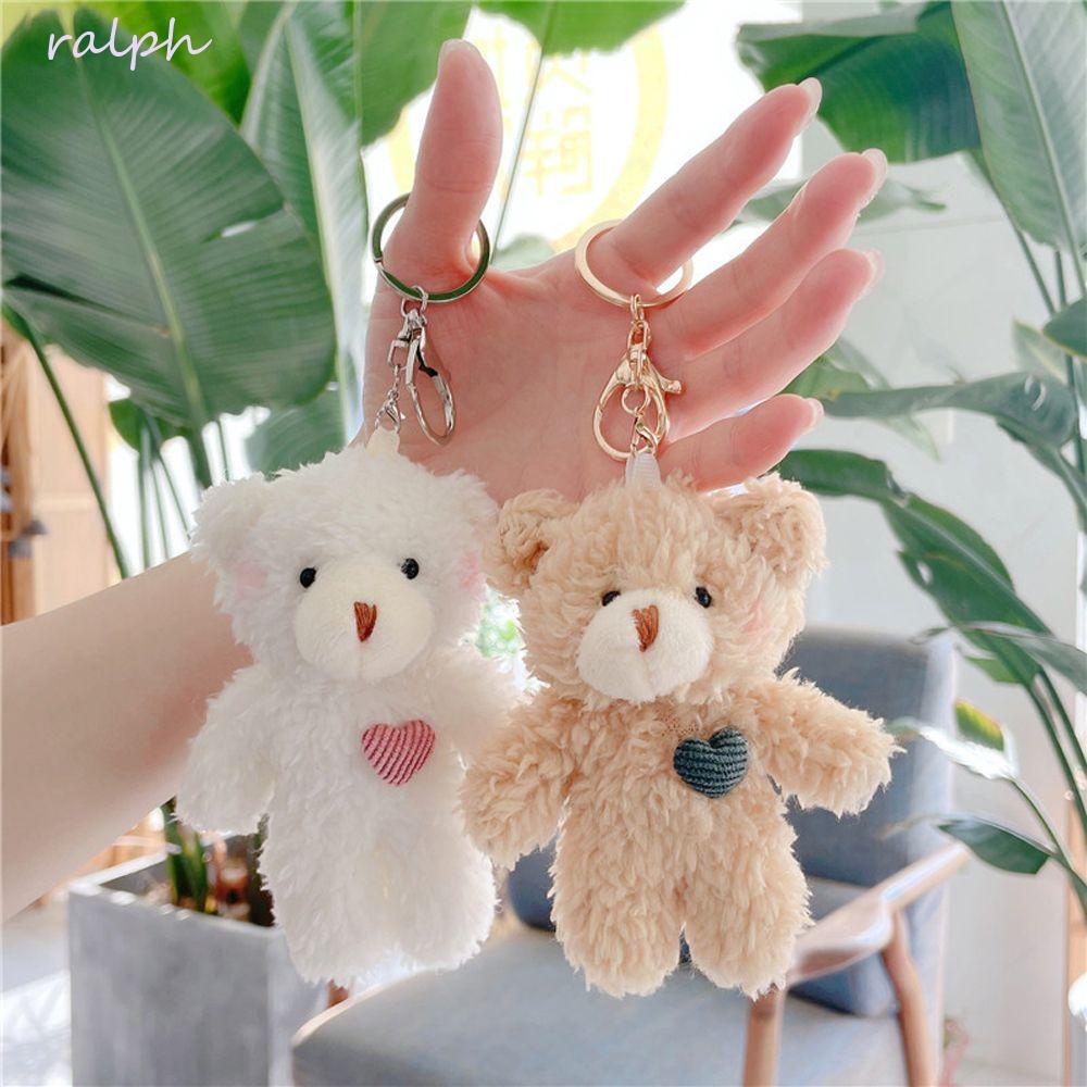 Móc Khóa Hình Thỏ Nhồi Bông Dễ Thương