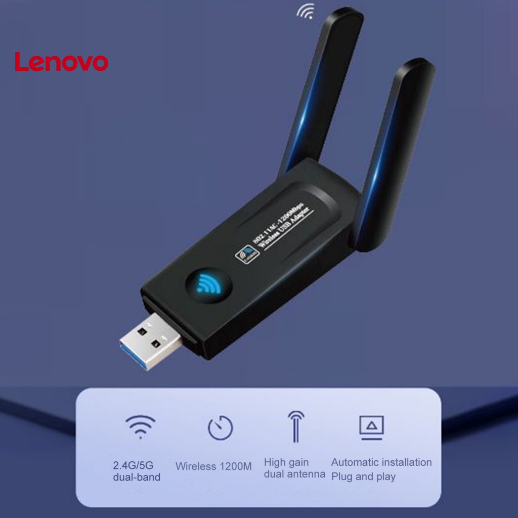 Usb WiFi Mini Tốc Độ Cao Kết Nối Nhanh 2.4G / 5G Giao Diện USB 3.0 Hình Hoa Hướng Dương