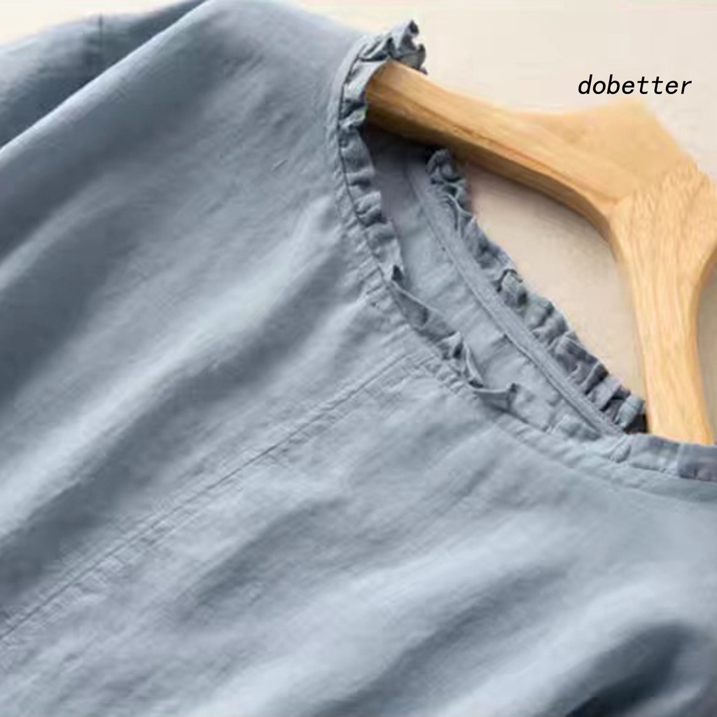 Áo Thun Ngắn Tay Cổ Tròn Thêu Hoa Màu Trơn Thời Trang Mùa Hè Cho Nữ