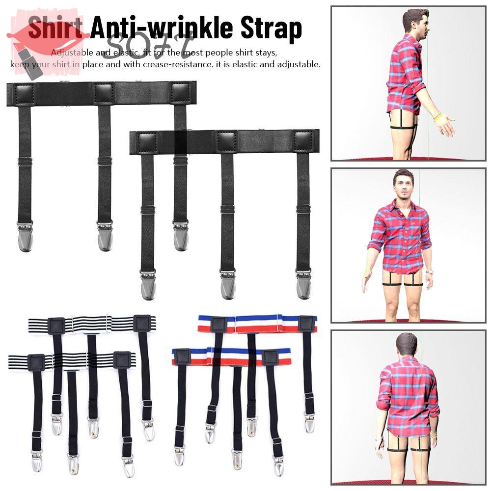 Áo Sơ Mi Chống Nhăn Có Dây Đeo Nhiều Màu Sắc Cho Nam Nữ