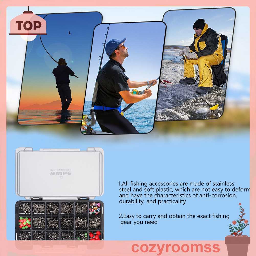 Set 236 Phụ Kiện Câu Cá Chuyên Dụng