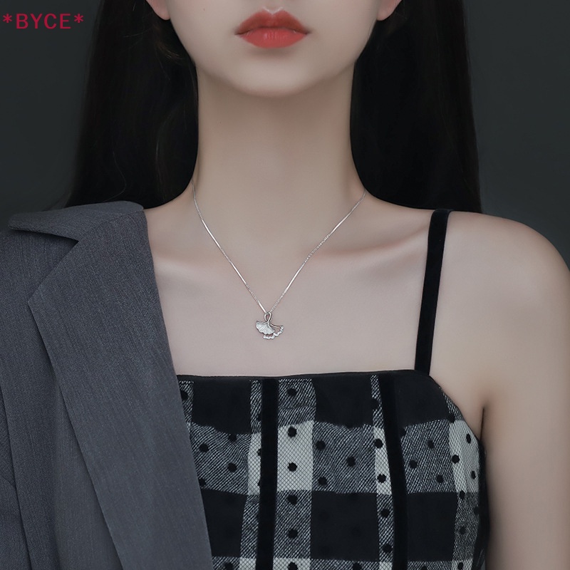 Byce &gt; Vòng cổ Hình Lá Ginkgo Đơn Giản Thời Trang Dự Tiệc Cá Tính Cho Nữ Mới