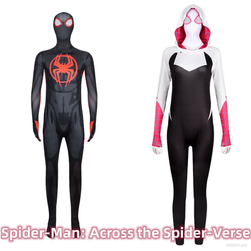 Ellen Gwen Stacy Miles Bộ Áo Liền Quần Hóa Trang Người Nhện Cho Nam Và Nữ Trong Bữa Tiệc Halloween