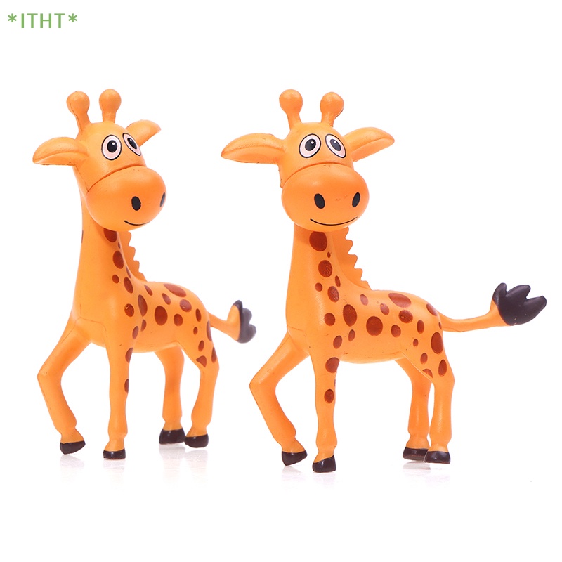 1 Đồ trang trí Hươu Cao Cổ Hoạt Hình Đáng Yêu Dùng Trang Trí Mới