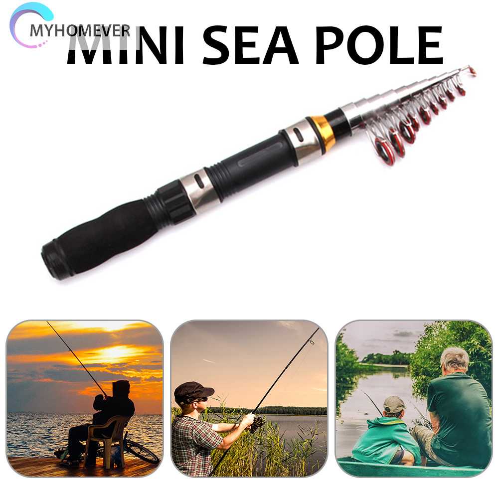 Cần Câu Cá Mini Bỏ Túi Bằng Sợi Carbon Cao Cấp