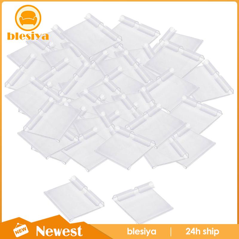 [Bresiya] Bộ 2 Giá Đỡ Nhãn Màu Trong Suốt Kích Thước 60x42mm