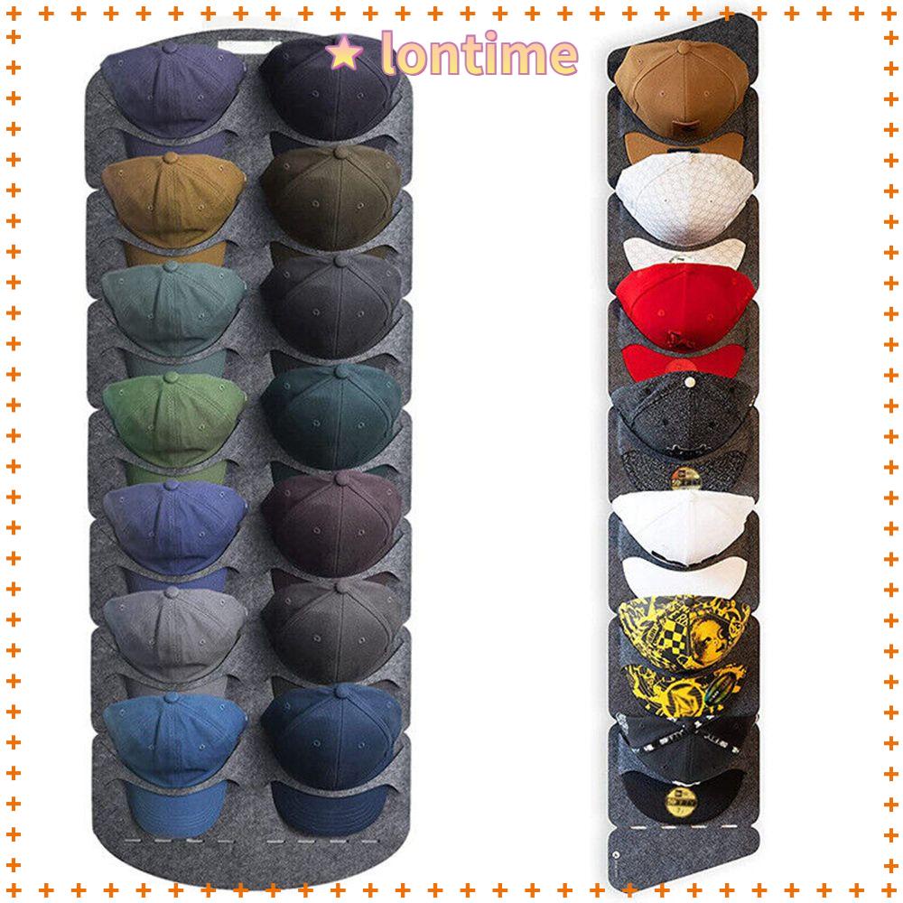 Giá Đỡ Trưng Bày Mũ Lưỡi Trai Gắn Tường Tiện Dụng