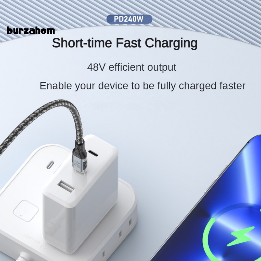 Dây Cáp Sạc Dữ Liệu Usb Loại C Chống Rối Dành Cho Điện Thoại Di Động