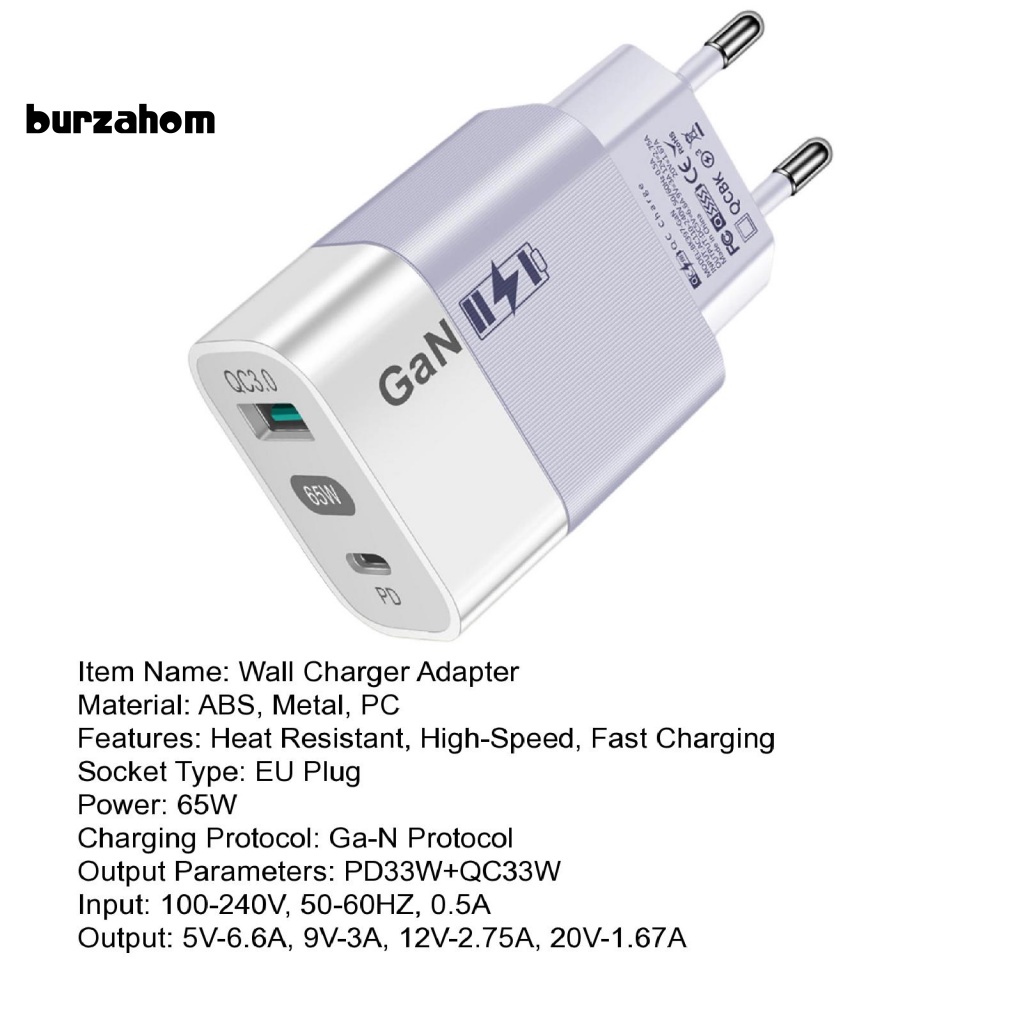 Đầu Cắm Sạc USB Chống Cháy Nổ Thay Thế Chuyên Dụng Cho Máy Tính