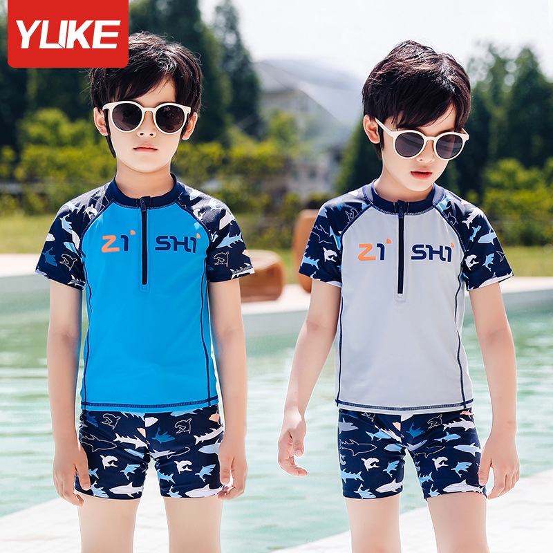 Bộ Đồ Bơi Một Mảnh Thời Trang Mùa Hè Cho Bé Trai