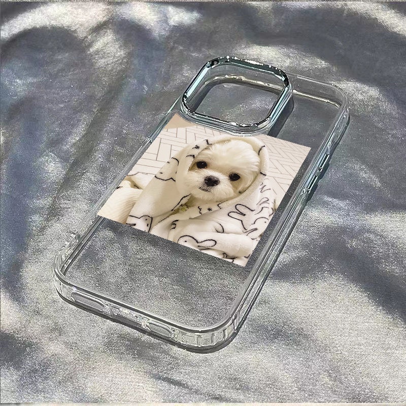 ✅Ốp Điện Thoại Dẻo Họa Tiết Chú Chó Dễ Thương Chống Sốc Cho Iphone plus max 714proiPhone12 / 11 8In 13