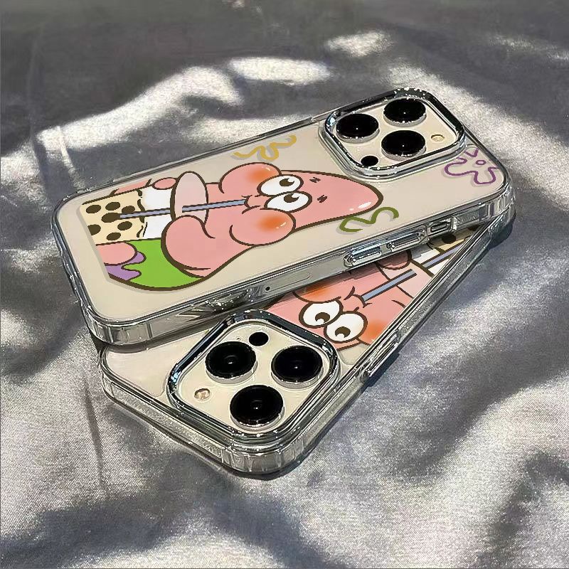 ✅Ốp Điện Thoại Dẻo In Hình Patrick Star Chống Sốc Đơn Giản Cho Iphone 13I 12 711 14 Pro 8Xs 9NDP