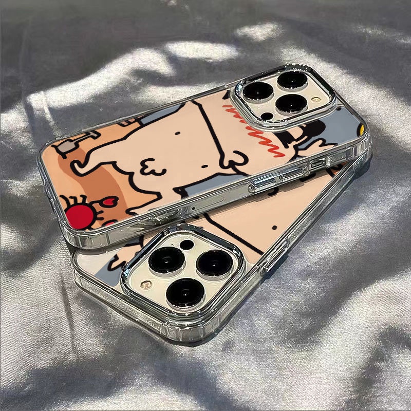 ✅Nhân Vật Shin-Chan Thiết Kế Đơn Giản Dễ Thương131114Ốp Điện Thoại Mềm Chống Sốc Pro8 Cho iPhone12 / 7 max